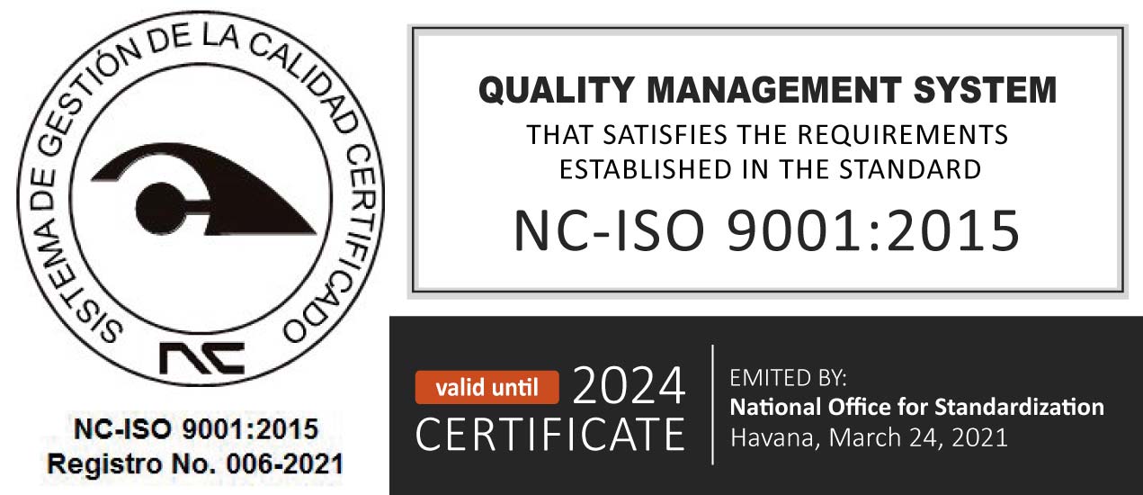 Certificate of Quality Acinox Engineering
